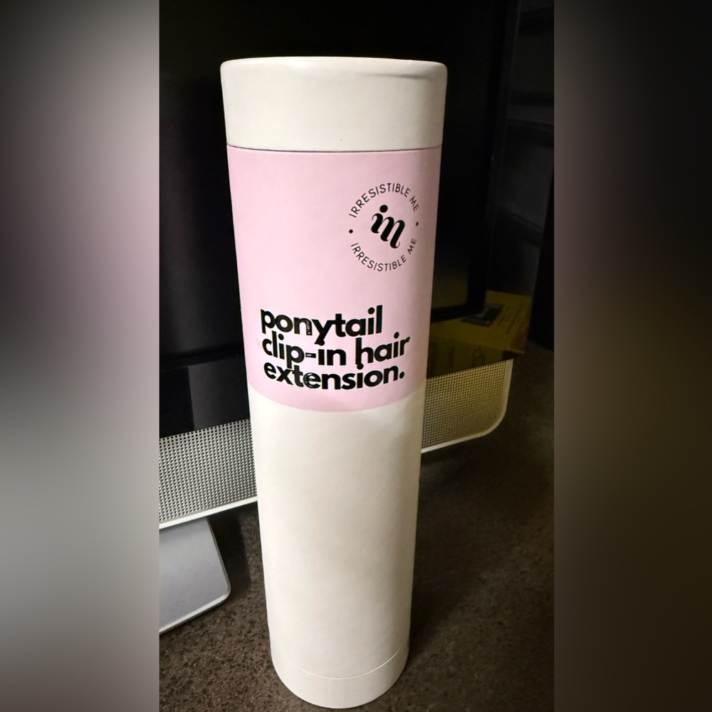 Pink Ponytail Clip-In Hair Extension